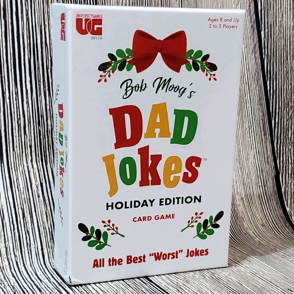 Dad Jokes Holiday Edition Matching Card Game 2024 University Games | Bob Moog's - Picture 3 of 7